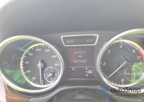 2012 Mercedes-Benz Ml 350 Bluetec из США, поврежденный, VIN 4JGDA2EB9CA096225